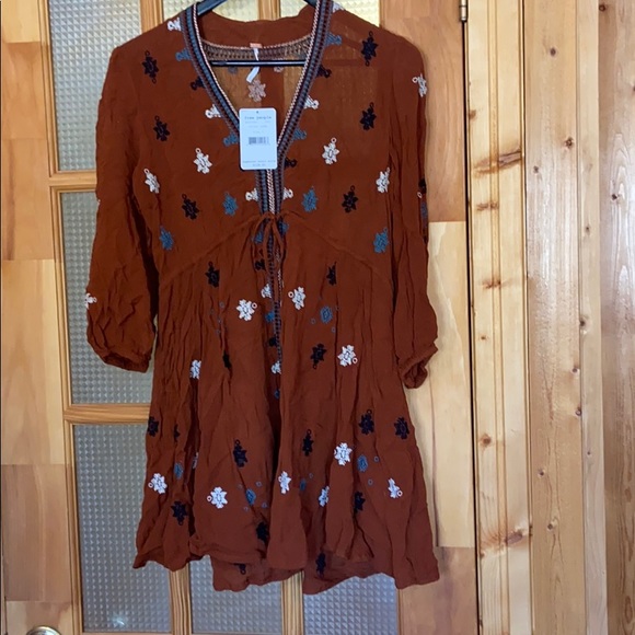 Free People tunic dress, size small. NWTs.